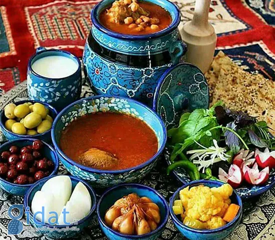 لذیذترین غذاهای عید در شهر‌های مختلف ایران