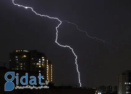 احتمال رعد و برق در تهران