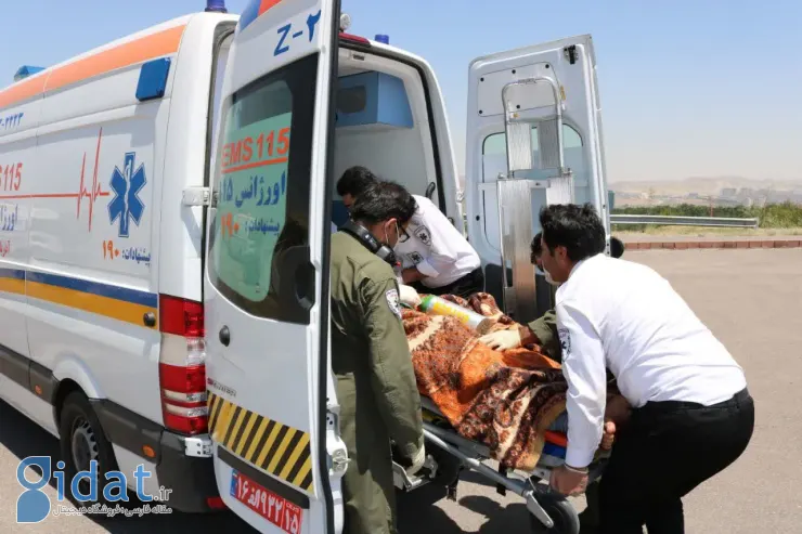 واژگونی هولناک مینی بوس در جاده اهر