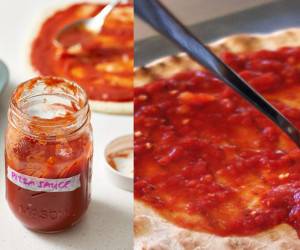 طرز تهیه “سس پیتزا” به صورت خانگی با گوجه فرنگی