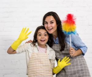 روش مشتاق کردن کودکان به همکاری در خانه تکانی