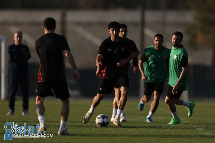 حضور یک بازیکن جدید در تمرین پرسپولیس