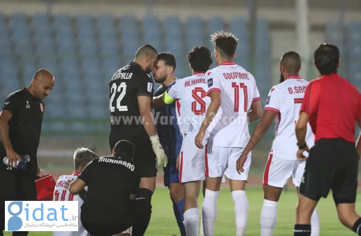 شاخ و شانه های لطف الله در مقابل استقلال با ۱۳۰ کیلوگرم!