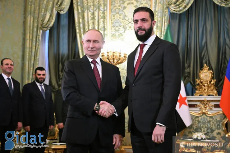 دیدار جولانی با پوتین در کرملین خبرساز شد