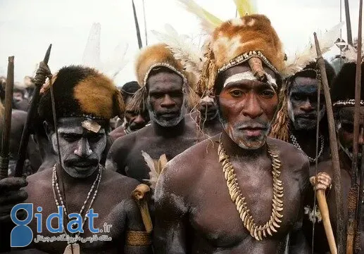 تصاویری جالب از آخرین قبیله آدم خواران جهان