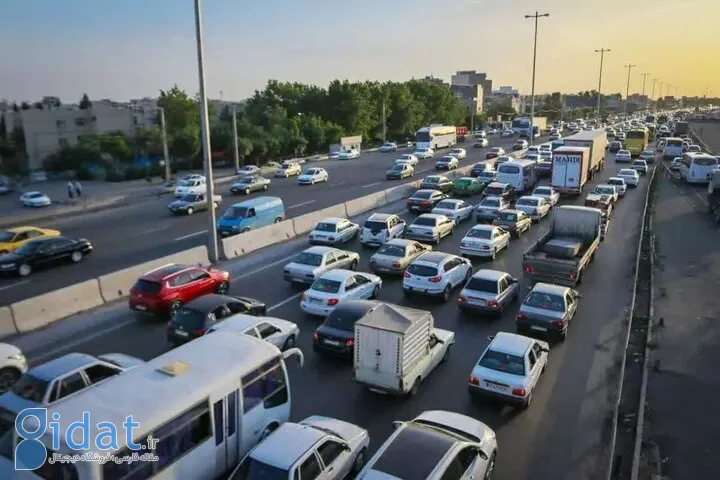 ترافیک سنگین در دو جاده پرتردد شمالی 