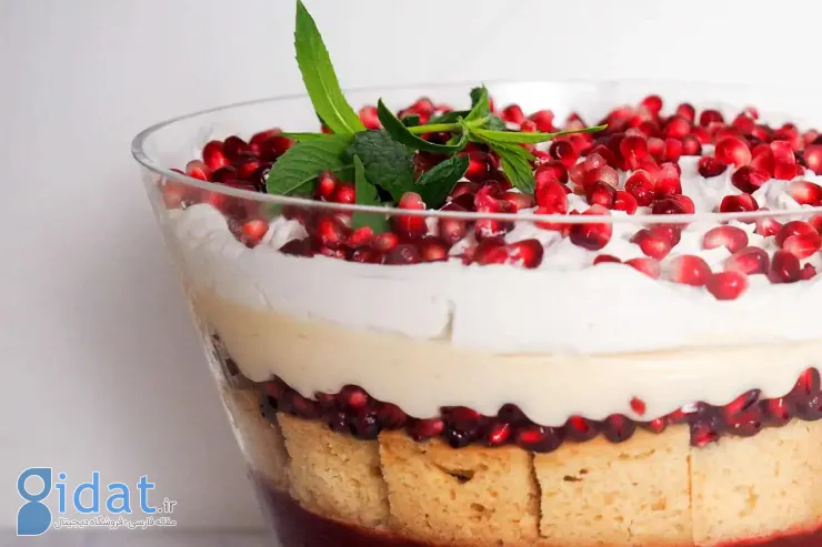 طرز تهیه یک دسر شیک و مجلسی برای شب یلدا