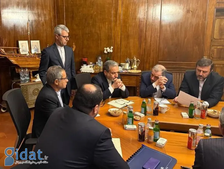 انتشار تصاویری از مذاکرات ایران و آمریکا در رم
