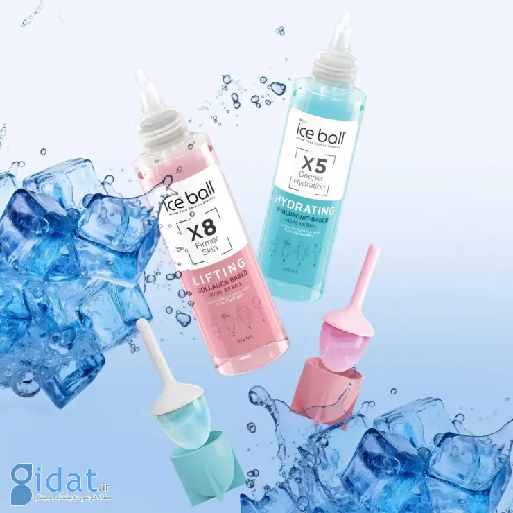 توپ یخی چیست؟ پف صبحگاهی را از بین ببرید + پوستی جوان‌تر داشته باشید