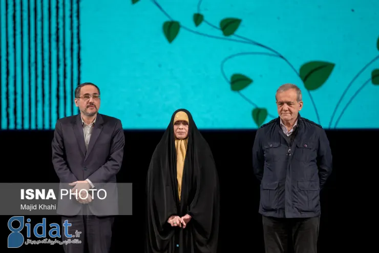 عکسی متفاوت از همسر قالیباف در کنار پزشکیان