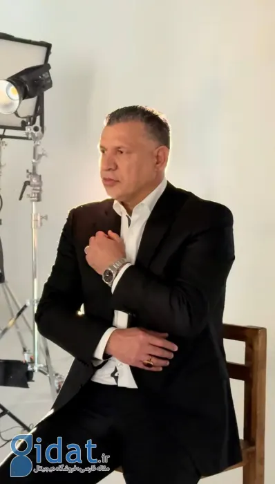 علی دایی مدل یک برند شد!