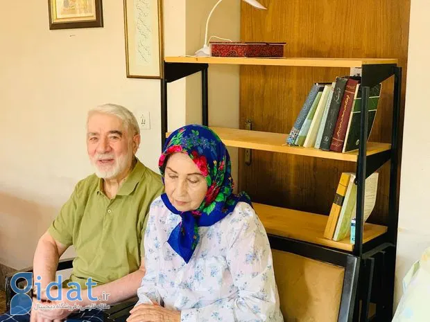 عکس جدید میرحسین موسوی و زهرا رهنورد
