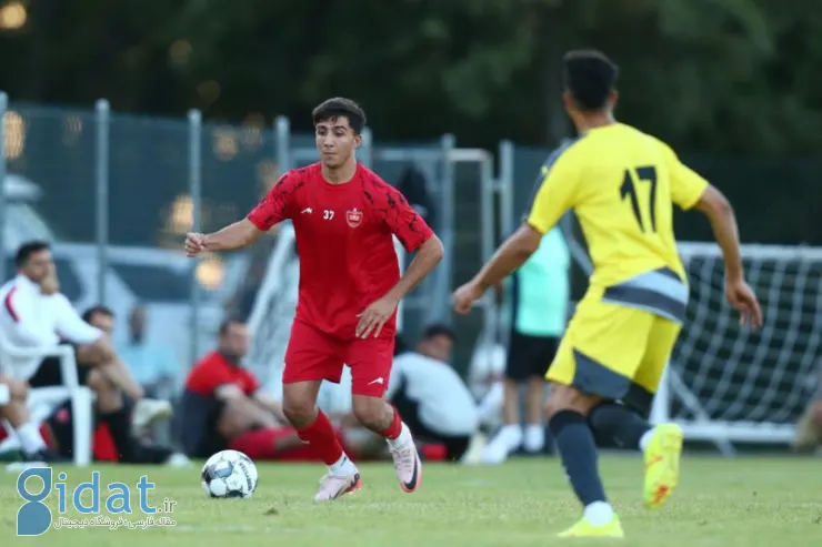 همشهری جواد کاظمیان، پدیده پیش فصل پرسپولیس