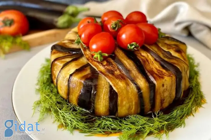 سالاد بادمجان؛ پیش غذایی خاص از قلب باکو