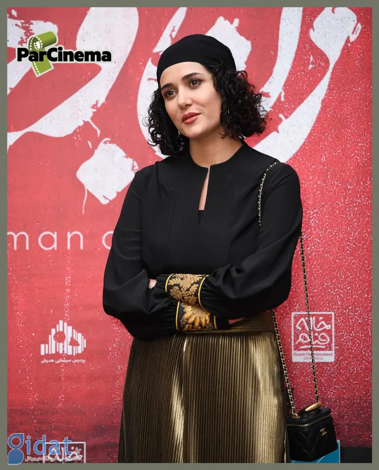 پریناز ایزدیار و سعید روستایی در اولین اکران فیلم «زن و کودک»