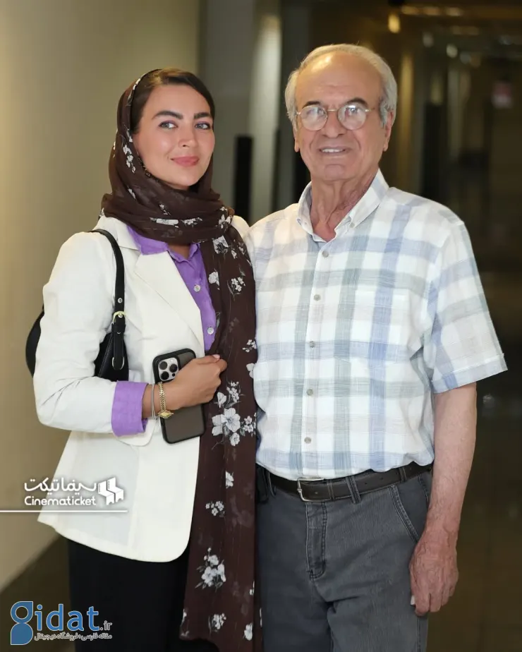 پربازدیدترین عکس از غلامرضا نیکخواه و دخترش نیلوفر