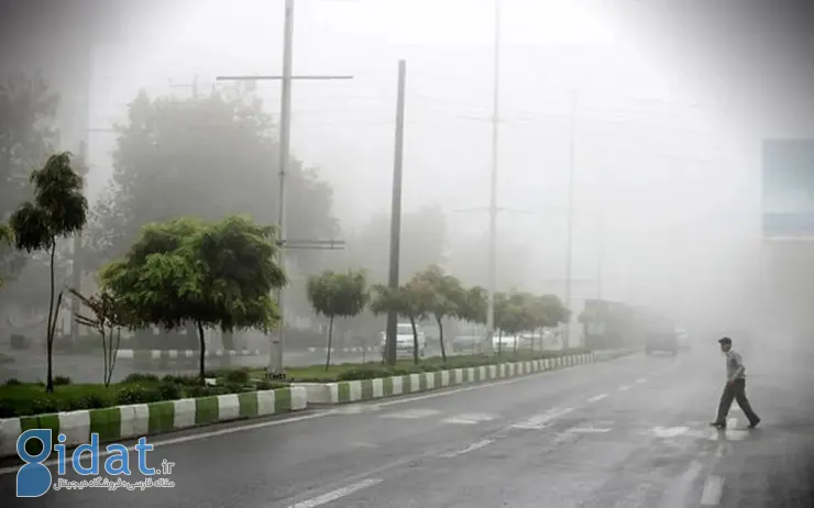 رطوبت هوا در این شهر به ۸۷ درصد رسید