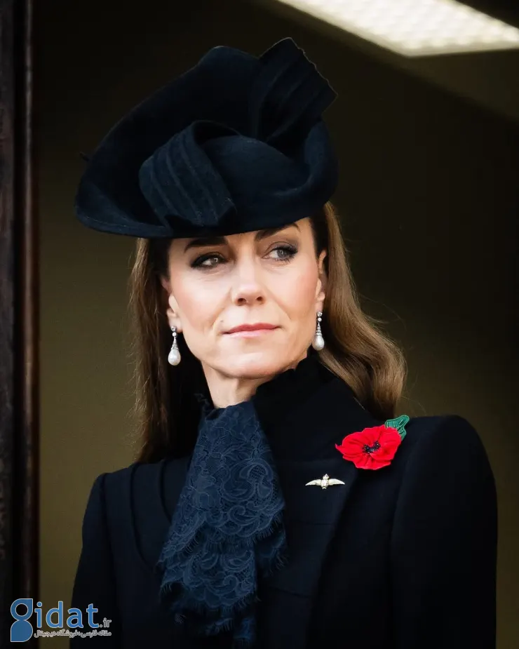 استایل مشکی کیت میدلتون، چشم‌ها را خیره کرد