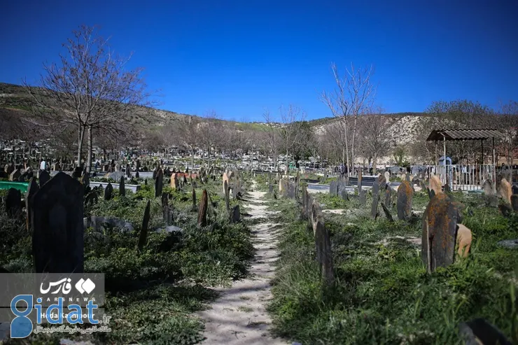 عکس هایی از عجیب ترین قبرستان ایران