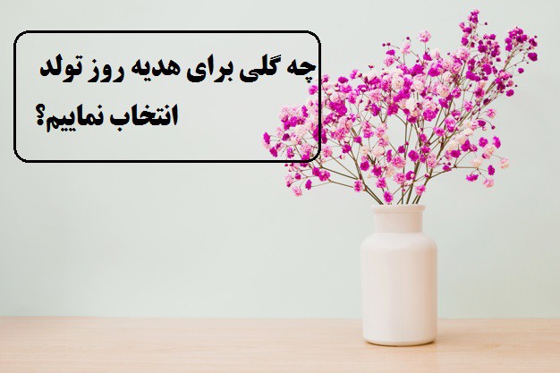 برای تولد همسرمان چه گلی هدیه بدهیم؟