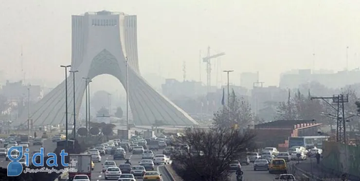 آب و هوای تهران در اولین روز کاری هفته