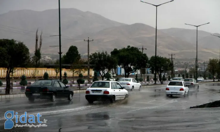 وضعیت عجیب خیابان های ارومیه پس از بارندگی