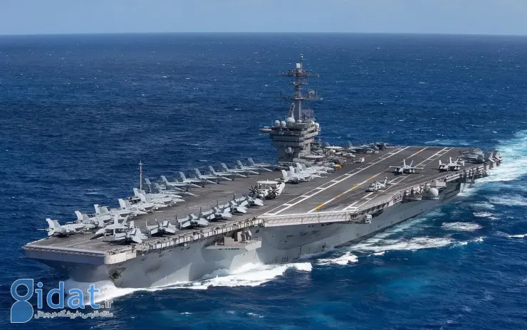 حرکت ناوهای آمریکایی قبل از شروع مذاکرات ایران!