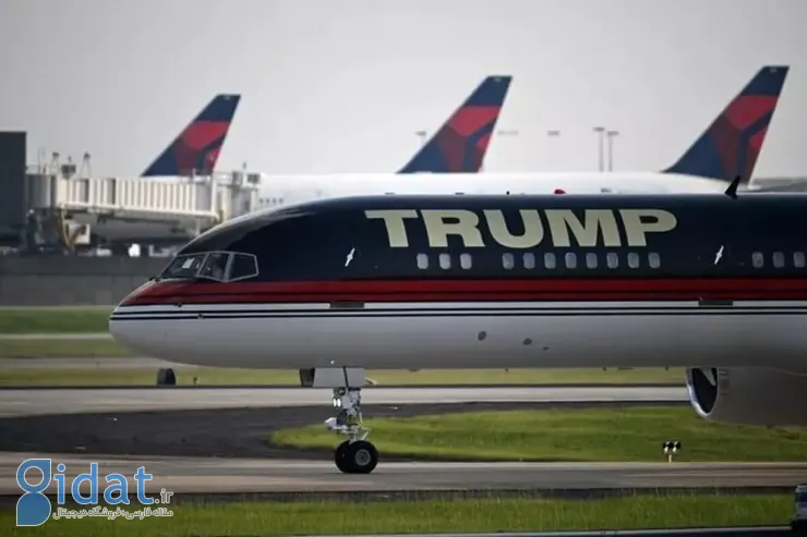 هواپیمای ترامپ دچار نقص فنی شد!