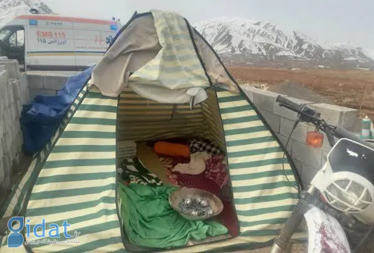 مرگ تلخ و دردناک دو مرد ایرانی داخل چادر مسافرتی