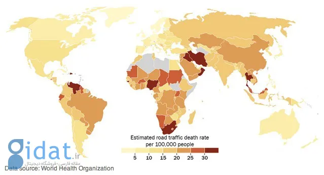 جایگاه بحث‌برانگیز ایرانی‌ها در لیست بدترین رانندگان