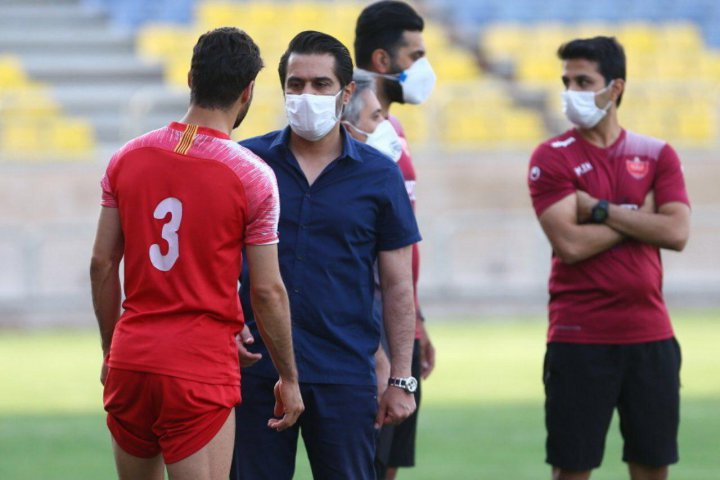 عملکرد مطلوب پدافند ضدکرونایی پرسپولیس (عکس)