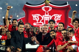تونل افتخار ذوبی ها برای قهرمانی پرسپولیس