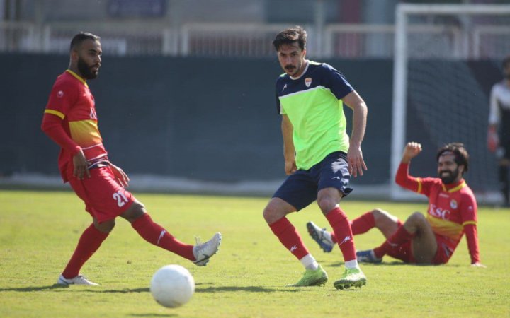 پیروزی تیم فولاد در بازی دوستانه (عکس)