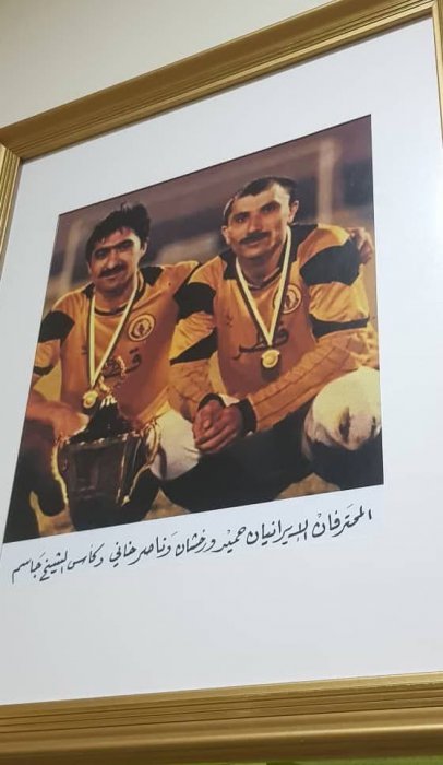 قاب ناصر محمدخانی و حمید درخشان در قطر (عکس)