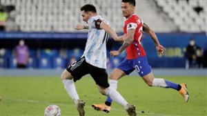 آرژانتین 1 1 شیلی؛ مسی گل زد، آلبی سلسته نبرد