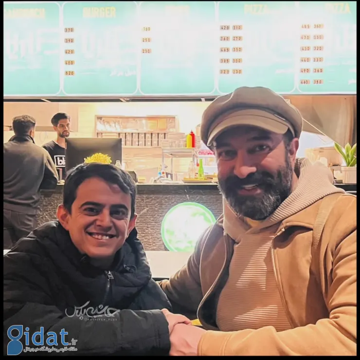 نشست صمیمی مجید صالحی و مجری برنامه کودک