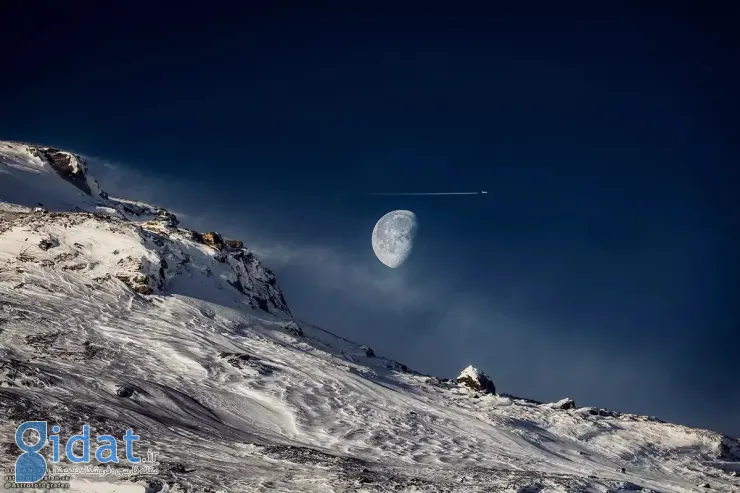 تصویر روز ناسا: نمایی متفاوت از ماه در سایه
