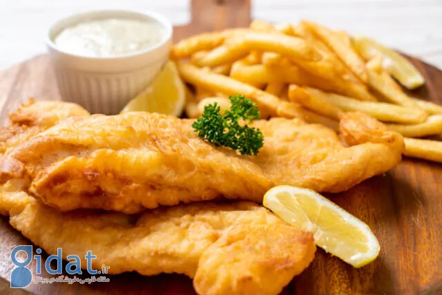 طرز تهیه ماهی سرخ شده ترد و خوشمزه با سیب زمینی