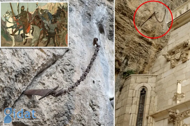شمشیر 1300 ساله ناپدید شد