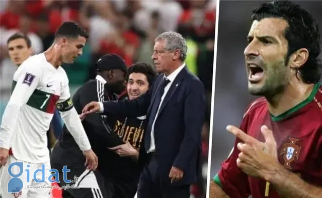 واکنش فیگو به مقایسه شدن با کریستیانو رونالدو