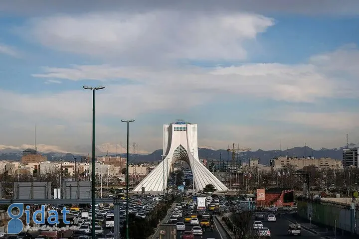 وضعیت بارش باران در تهران اعلام شد