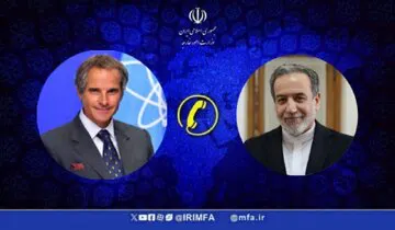 رایزنی عراقچی با گروسی در خصوص مذاکرات