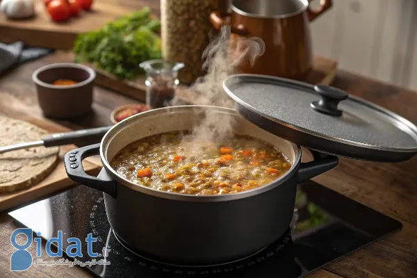 a-close-up-of-a-cooking-pot-on-a-stovetop-on-oven-