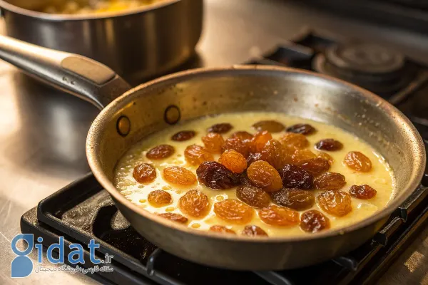 a-small-pan-on-the-stove-with-melted-butter-golde