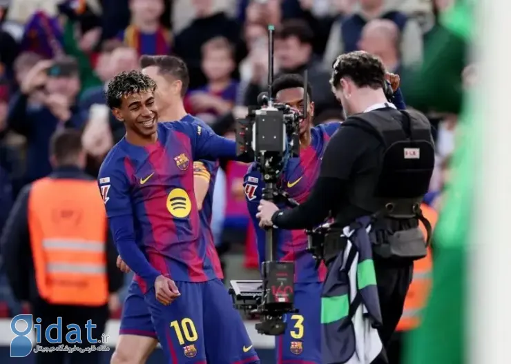 یامال آتش به پا کرد؛ سوپر گل و رکورد تاریخی