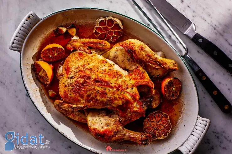 دستور پخت مرغ پرتقالی خوشمزه گیلانی‌ها