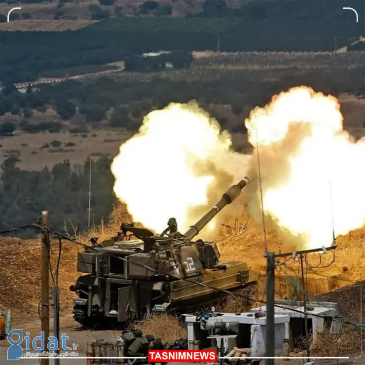 حمله مجدد توپخانه اسرائیل به جنوب لبنان