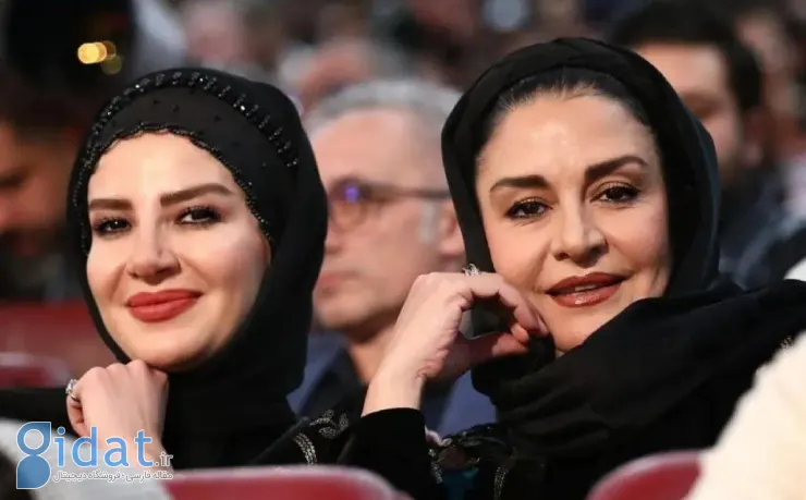 قاب خواهری ملیکا و مریلا زارعی در نوروز