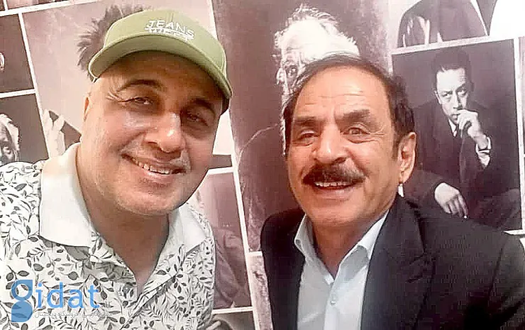 قابی صمیمی از عمو رشید با چهره ای محبوب