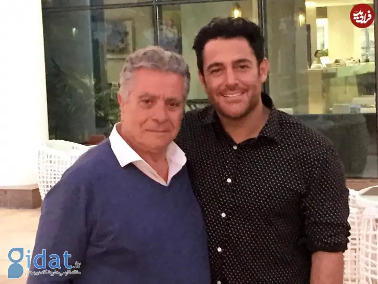 عکسی از دیدار محمدرضا گلزار با بهروز وثوقی